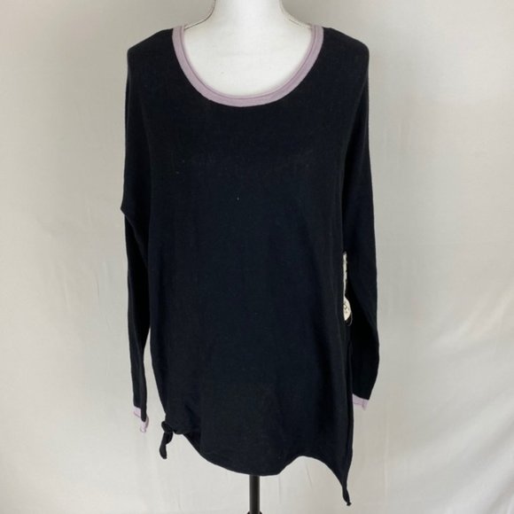 Cloth by Design Oversized Knit Sweater Black - Picture 4 of 4